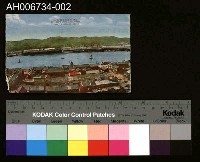 藏品(日治基隆港全景連刷明信片)的圖片